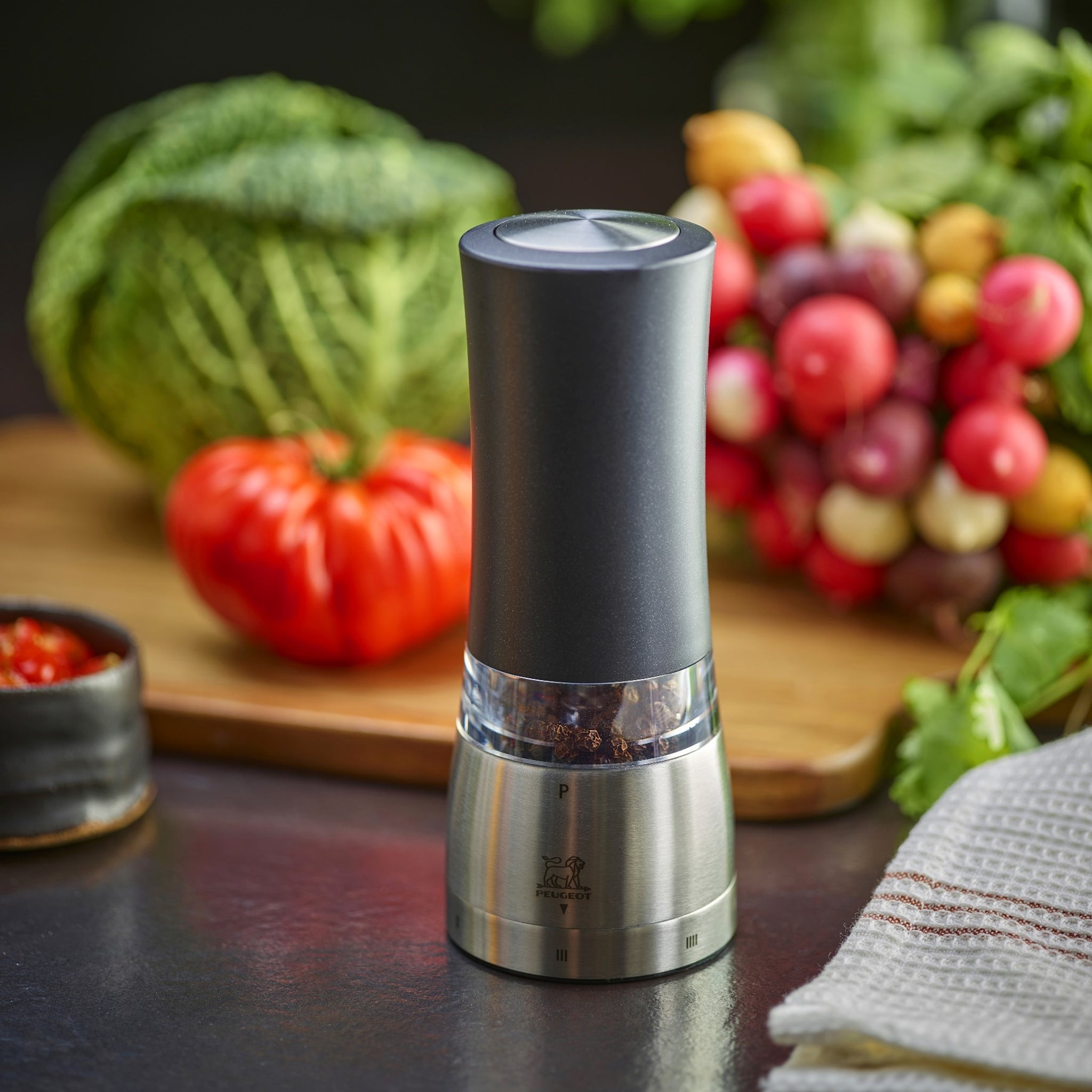 Peugeot Daman U'Select シャフトレス 6.5インチ ソルト&ペッパーミル ギフトセット ステンレススチール スクー 並行輸入 プジョー公式 ダマン 電動 43179 43186 \u2013 プジョーミル公式