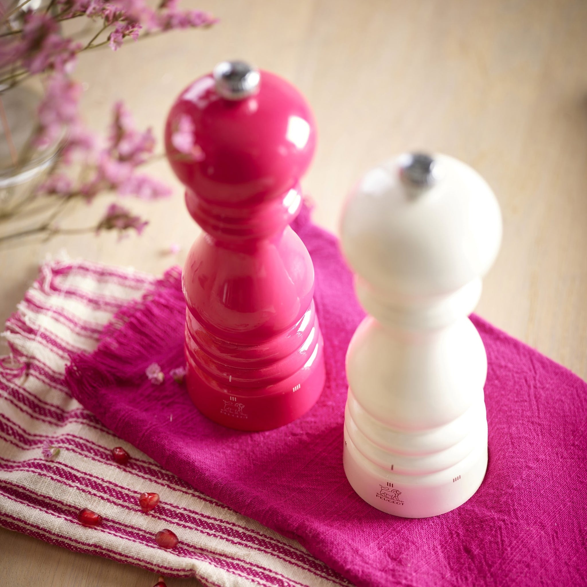 プジョー公式 パリユーセレクト18cm ソルトミル アイボリー 43476