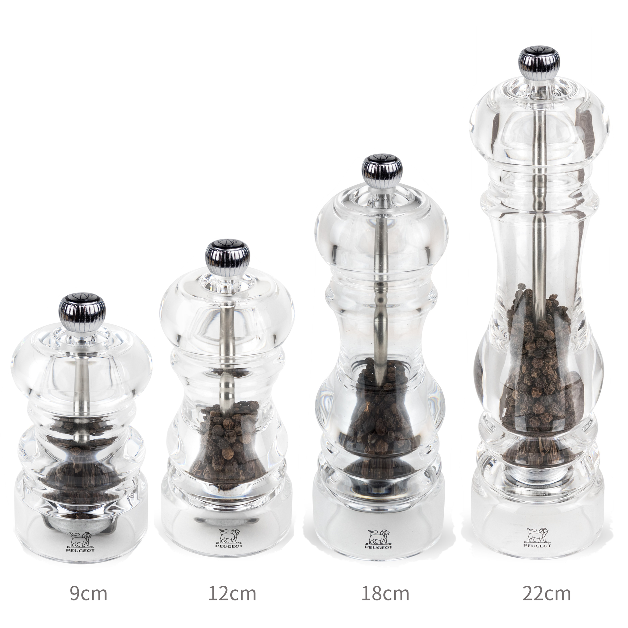 ☆限定値下げ☆プジョー ナンシーアクリル22cm ソルトミル&ペッパー ☆限定値下げ☆プジョー ナンシーアクリル22cm ソルトミル&ペッパー