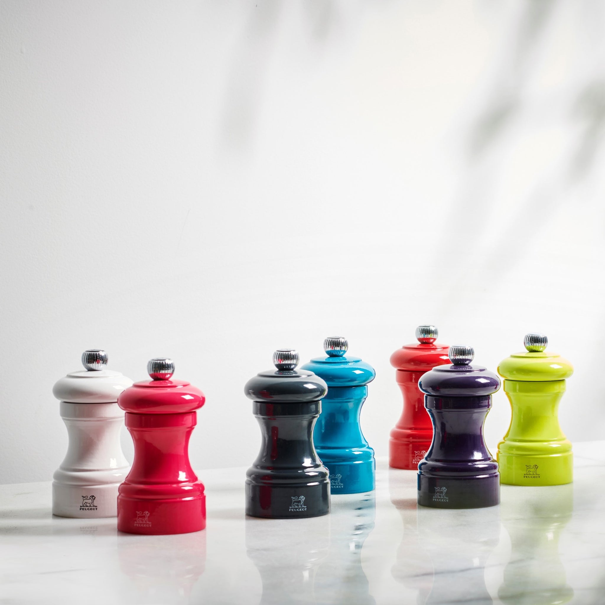 【パターン名:ビストロソルト10cm】プジョー PEUGEOT ミル ソルトミル プジョー公式 ビストラマ10cmペッパーミルイエロー＆ソルトミル