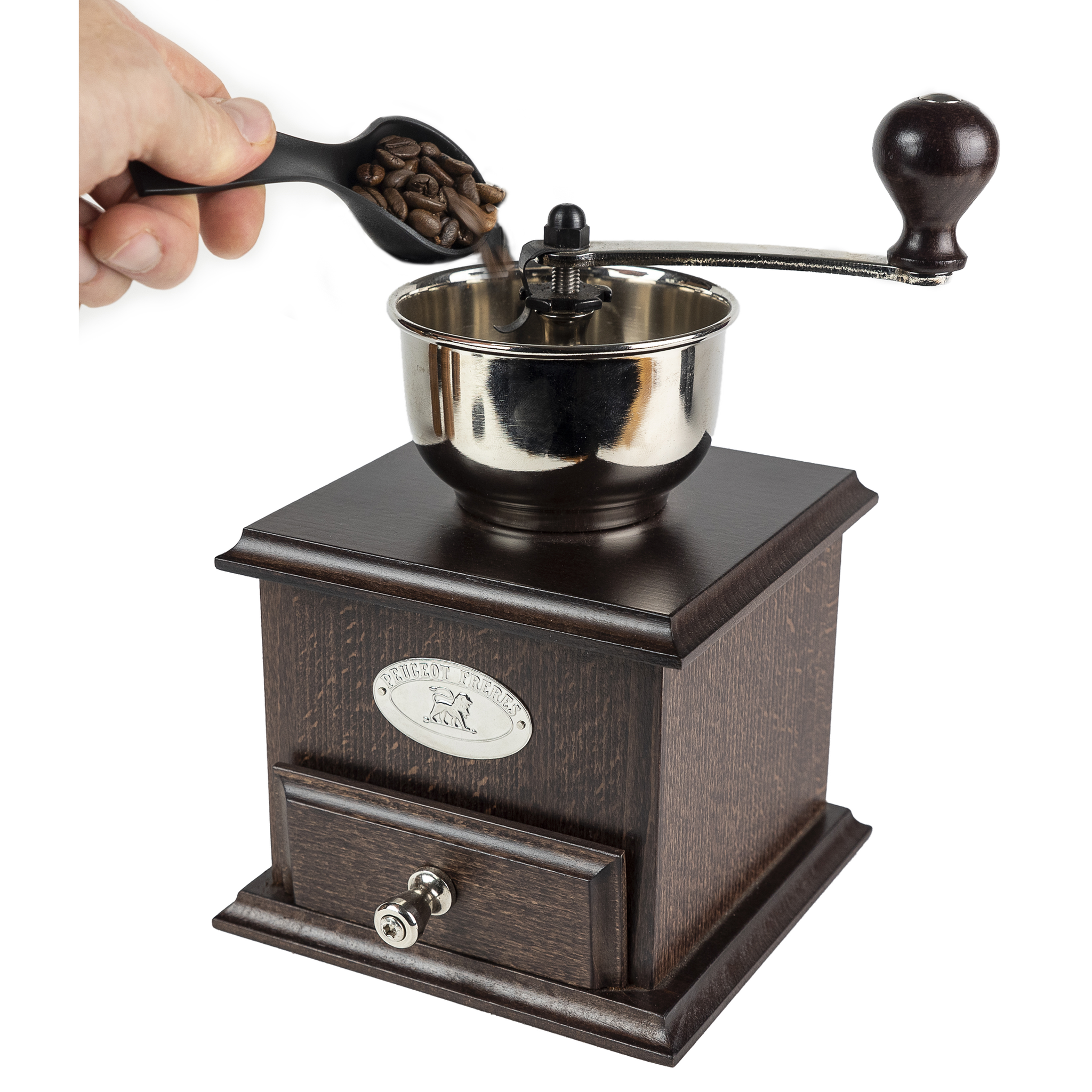 プジョーコーヒーミルです。 プジョー公式 ブラジル コーヒーミル 19401765 – プジョーミル